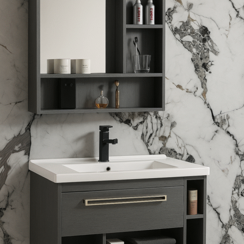 Panneau PVC Effet Marbre - Réf : HDM01