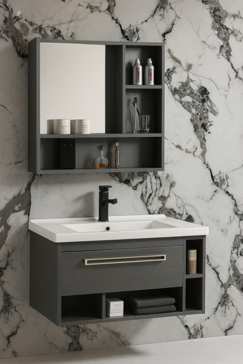 Panneau PVC Effet Marbre - Réf : HDM01