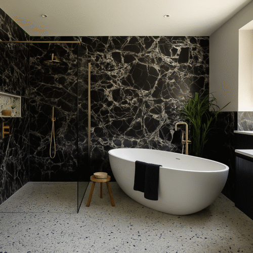 Panneau PVC Effet Marbre - Réf : HDM03