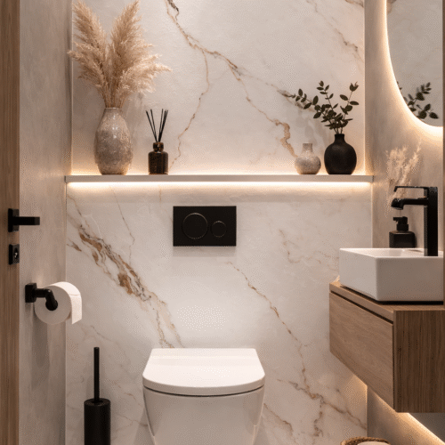 Panneau PVC Effet Marbre - Réf : HDM75