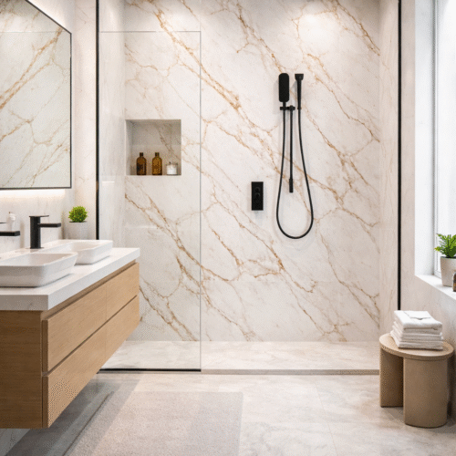 Panneau PVC Effet Marbre - Réf : HDM72