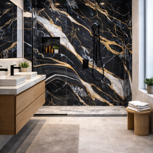 Panneau PVC Effet Marbre - Réf : HDM32