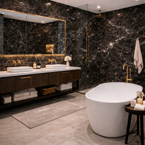 Panneau PVC Effet Marbre - Réf : HDM62