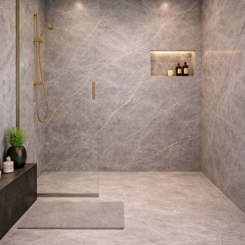 Panneau PVC Effet Marbre - Réf : HDM64