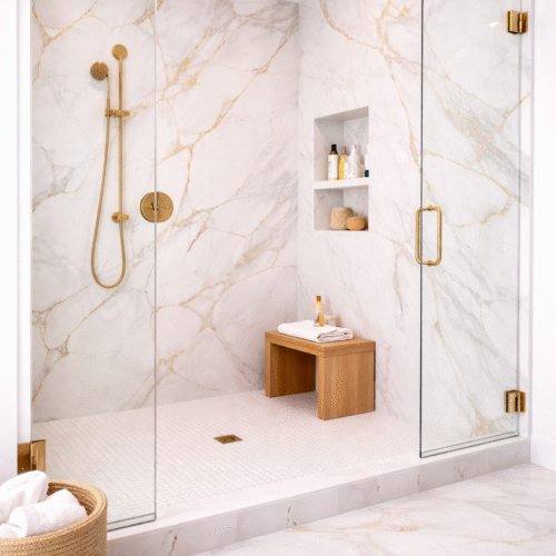 Panneau PVC Effet Marbre - Réf : HDM58