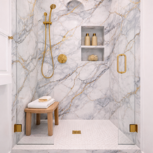 Panneau PVC Effet Marbre - Réf : HDM81