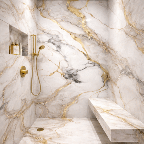 Panneau PVC Effet Marbre - Réf : HDM47