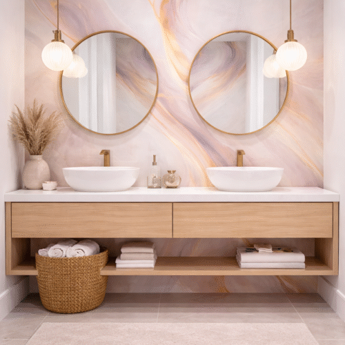 Panneau PVC Effet Marbre - Réf : HDM40