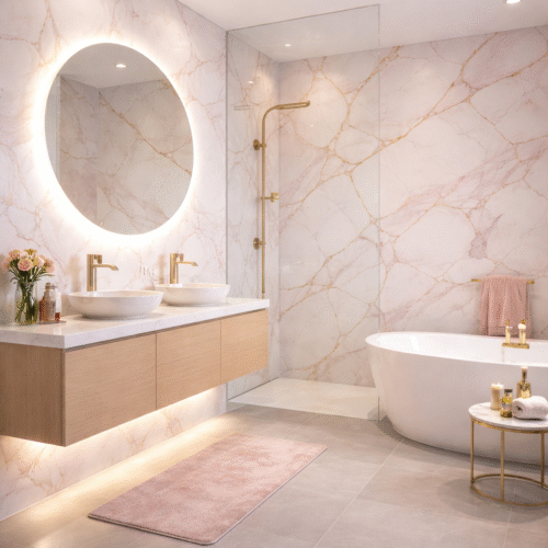 Panneau PVC Effet Marbre - Réf : HDM93