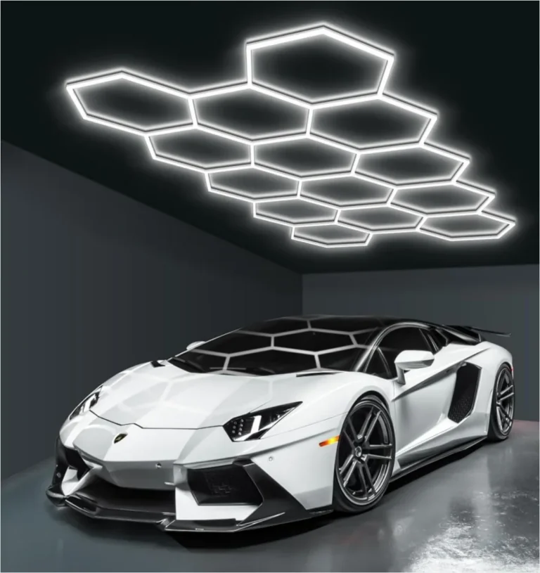 Éclairage LED – Plafonnier LED hexagonal 14 hexagones – Réf : CT-1401